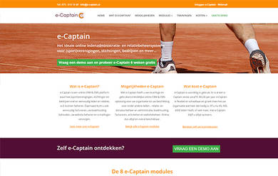 E captain website voorbeeld 002